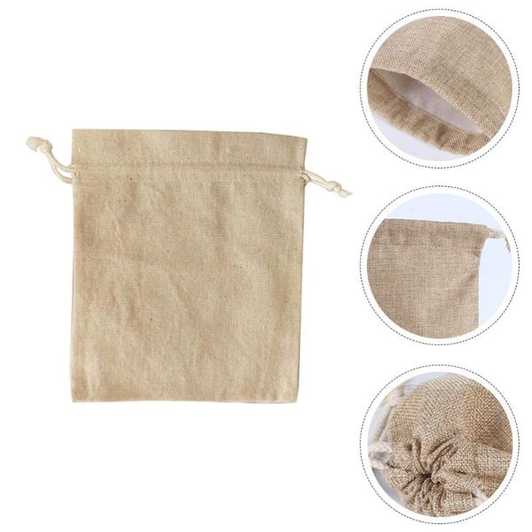 

gift wrap 10pcs household drawstring bags bread storage breakfast packing pouches