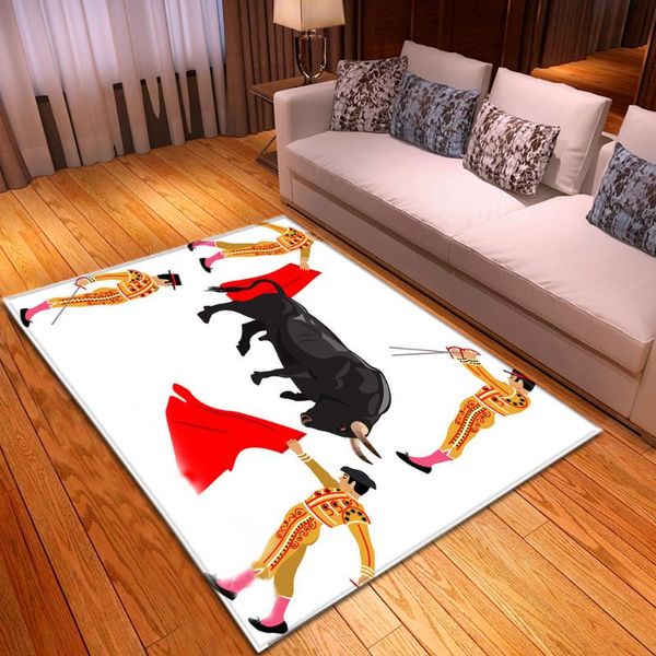 

carpets animal fun rug home bedroom decoration restaurant modern living room non-slip carpet kids 3d printing fashion large mat