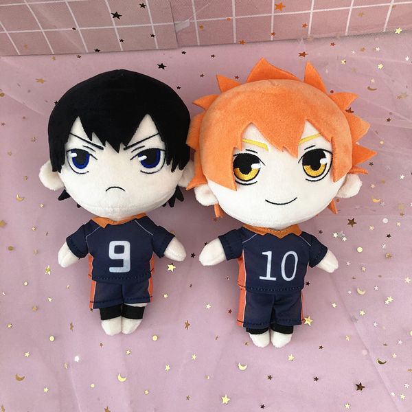 

Anime Haikyuu Plush Toys Volleyball Player Stuffed Dolls Hinata Shoyo Tobio Kageyama Doll Cartoon Dolls Kids Gifts, 01