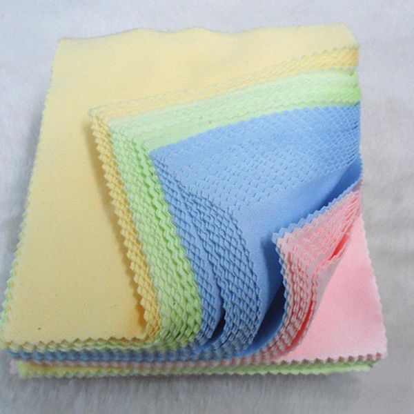 

cleaning cloths 100 pcs/lot microfiber eyeglasses cloth sunglasses eyewear specs glasses clean lens 130mm*130mm
