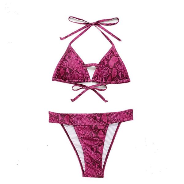 

two-piece suits woman girl swimsuit string bikini set black and red solid micro bikinis bathing suit tankini polyester