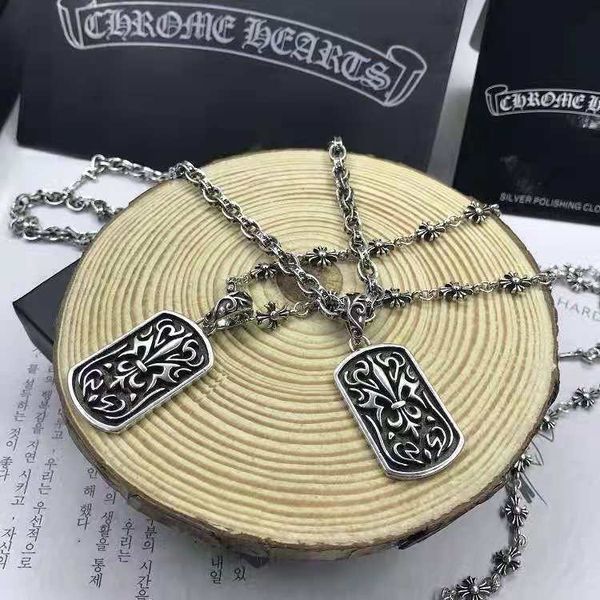 

design jewelry kluofang dark flame sword personalized men's pendant necklace, Silver
