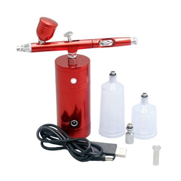 

professional spray guns tool kit mini action air brush airbrush compressor paint art for craft model spraying hobby pen set