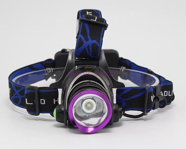 

pieces 1800 - 2000 lumens xm-l xml t6 led headlamp headlight head lamp light camping lighting zoomable headlamps