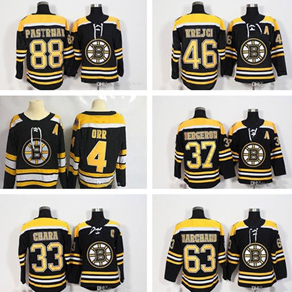 

boston bruins winter classic jerseys zdeno chara patrice bergeron david pastrnak tuukka rask brad marchand krejci mcavoy debrusk hockey jers, Black;red
