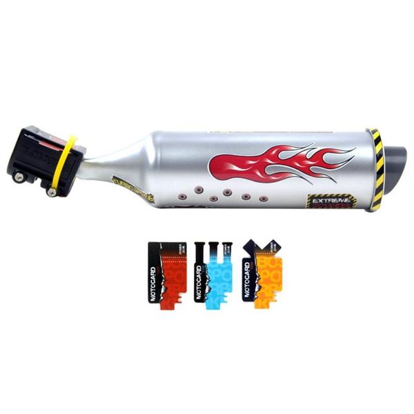 

tools bicycle turbine motorcycle exhaust six kinds of sound effects pipe with adjustable motocard