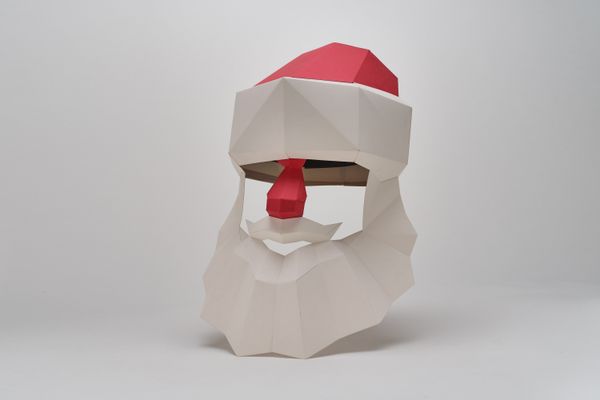 

puzzles diy 3d animal paper process kit installation requaired without scissors santa craft