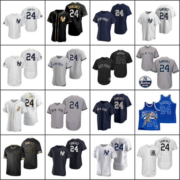 

new york yankees men 24 gary sanchez women youthjerseys, Black;red