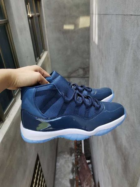 

new 11 low legend blue 11 white bred blue basketball sneakers 11s concord space jam gym red legend blue shoes mens sport shoes