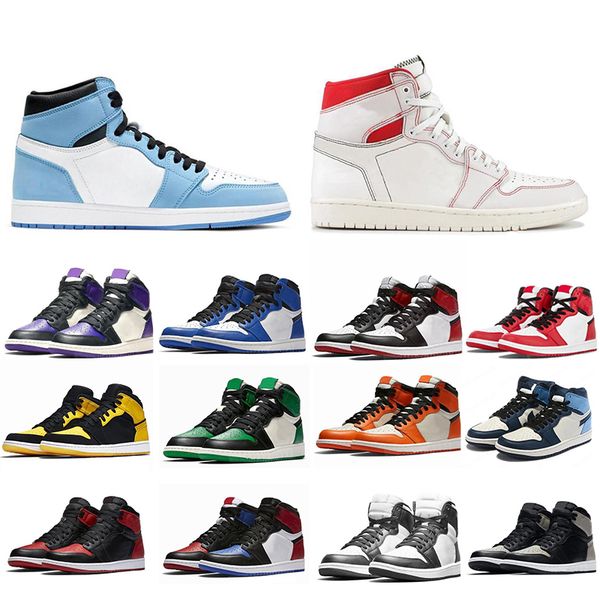 

jumpman 1 basketball shoes twist chicago og high 1s running unc hyper royal homage to home university blue men sport designer sneakers train