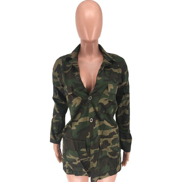 

army green camouflage jackets for women plus size long sleeve camo streetwear outwear coat femme, Black;brown
