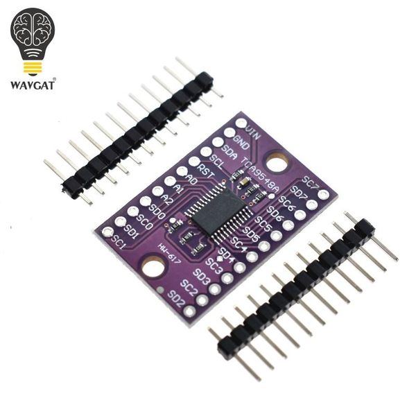 

integrated circuits tca9548a 1-to-8 i2c 8 -way multi-channel expansion board iic module development tca9548 channel