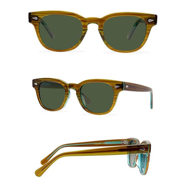 

sunglasses belight optical japan handmade quality cool vintage retro women men uv400 protection with case oculos punk 9564, White;black
