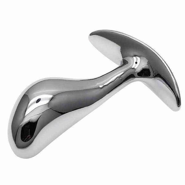 Nxy Anal Brinquedos 3 Pc Definido Plug Metal Butt Dildo Estimular Vaginal Anus Adulto Brinquedos Sexuais Para Mulher Homem Colon Prostate Massager 1208