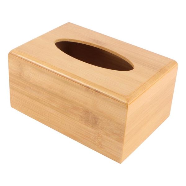 

tissue boxes & napkins 1pc wooden simple napkin holder creative box home storage khaki