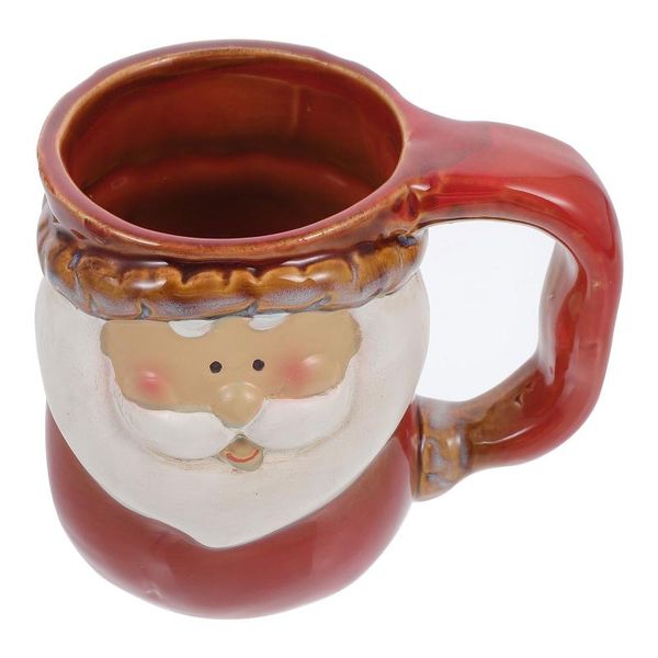 

mugs 1 pc christmas coffee mug ceramic water cup beverage xmas modeling
