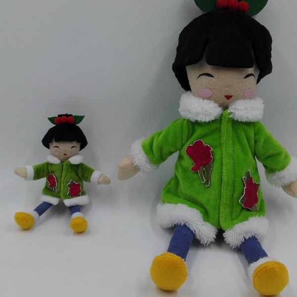 

creative japanese cartoon characters children's lovely plush doll bag pendant plush toys