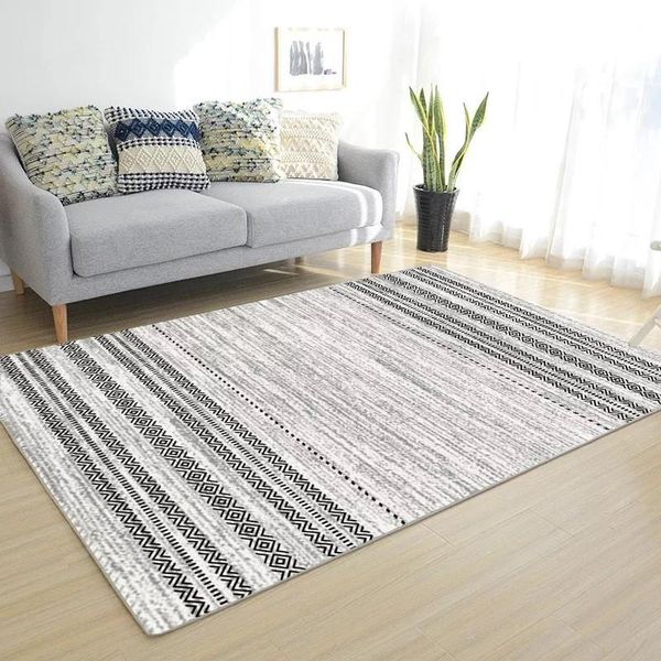 

carpets household grey and white rug large rugs for home living room nordic striped geometric modern alfombras