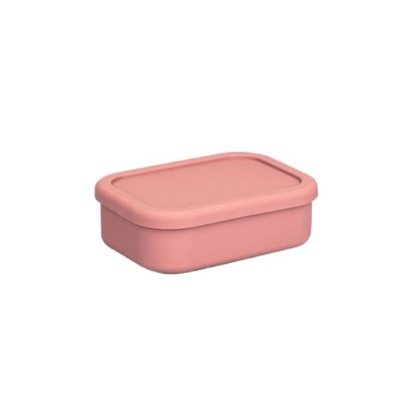 

dinnerware sets silicone lunch box plastic pliable microwave safe storage containers heated camping microondas flask for adults cjd50