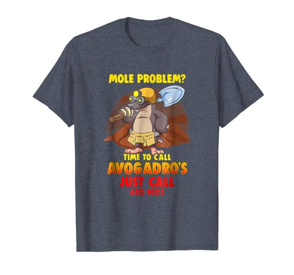 

Mole Problem Chemistry T-Shirt Avogadro' Number Mole Day, Mainly pictures