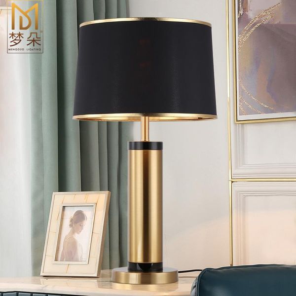 

bedroom bedside table lamp creative living room warm simple luxury nordic style lamparas home decoration eb50td lamps