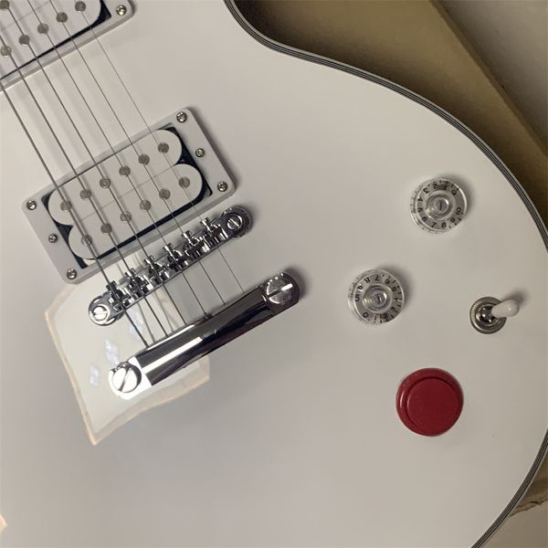 

kill switch buckethead style guitar,24 frets electric guitar,alpine white guitarra,real ps