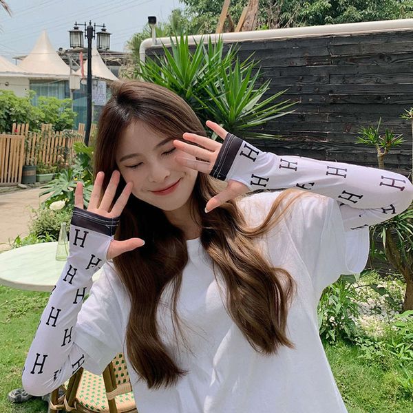 

ice sleeve female summer outdoor sunscreen ice silk ultraviolet cooling sunshade