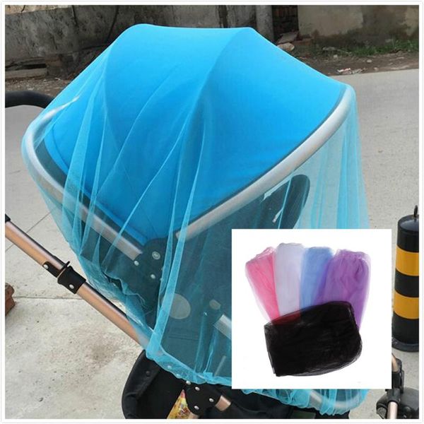 

born toddler infant baby stroller crip netting pushchair mosquito insect net safe mesh buggy white crib