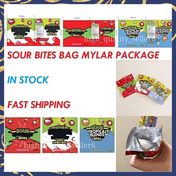 

empty sour bites packaging bags tropical blend 600mg candy gummybites edibles gummies mylar bag smell proof baggies california zipperbags st
