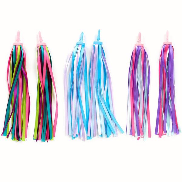 

bike handlebars &components 2pcs kids handlebar streamers colorful tassels bicycle scooter ribbon child for children