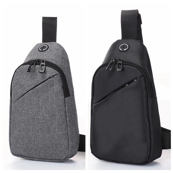 

men luminous chest bag outdoor casual sling crossbody bag waterproof canvas shoulder backpack women travel coin purse