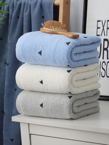 

towel large cotton bath towels blue super absorbent bathroom adults couple badetuch home products mm60yj