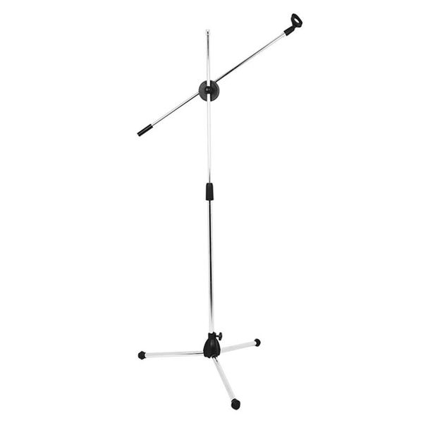 

microphone stand, tripod mic stand boom with clips, height adjustable, light weight fishing accessories