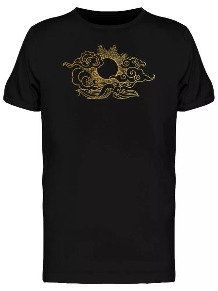 

oriental sunshine men's tee -image by shutterstock, White;black