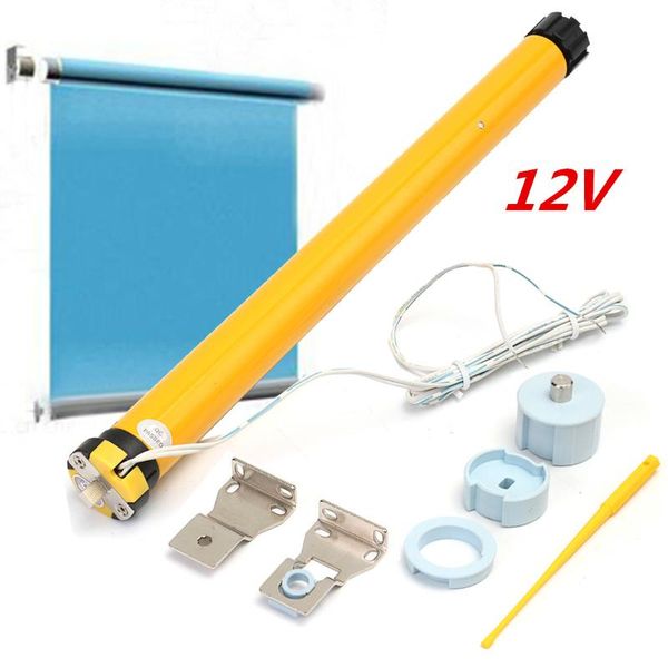 

blinds dc 12v 11w 25mm diy 30rpm electric roller blind / shade tubular motor kit set high quality