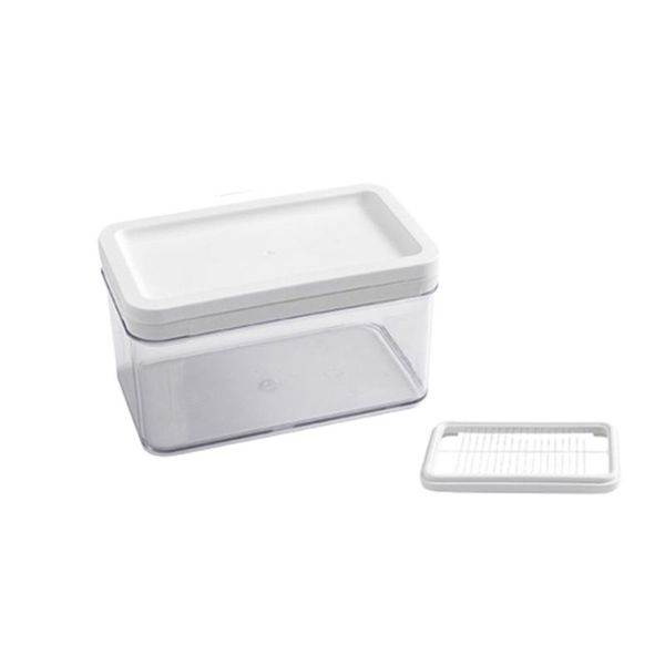 

storage bottles & jars butter cutter box knife spreading stick container kitchen