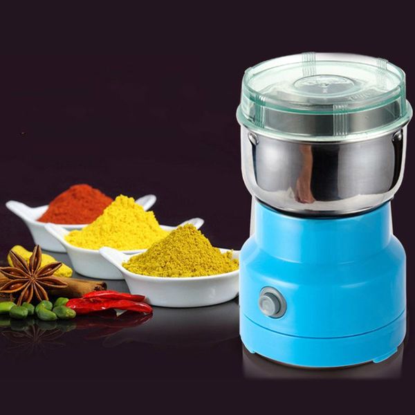 

blender electric food grain grinder small portable medicinal herbs powder mixer dry grinding professional kitchen tools