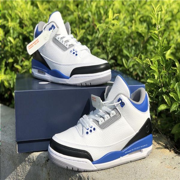 

fragment blue white 3 casual outdoor sneakers black shoes for sports university navy zapatos x authentic men with us box original -13 lpwh
