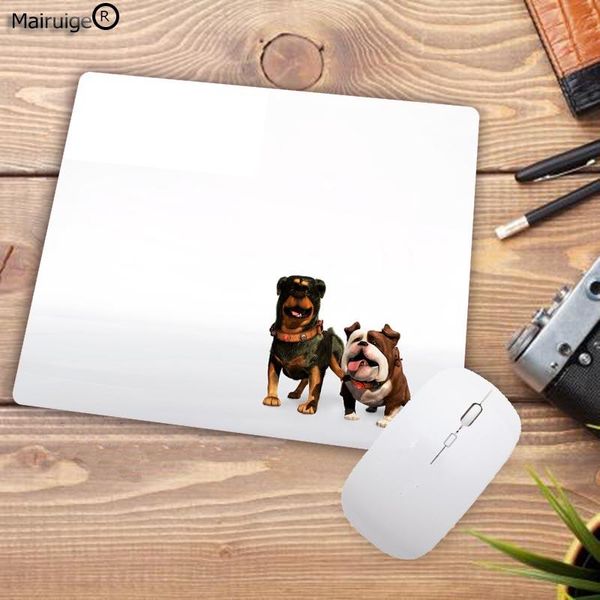 

mouse pads & wrist rests mairuige promotions vivid pug dog design silon anti-slip mousepad computer lock edge pad for optal trackball
