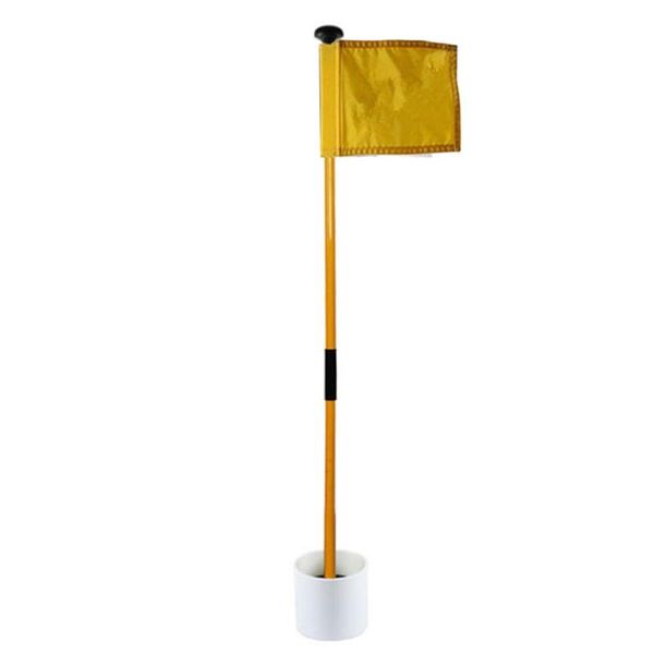 

golf training aids portable detachable flagsticks putting green flags hole cup set pin k43e