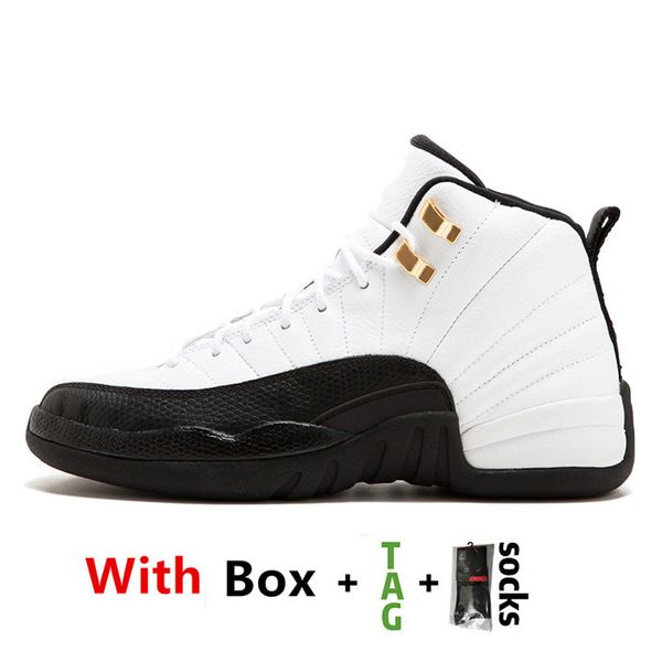 

with box original 12 jumpman 12s university gold men women high basketball shoe ovo trainers sneakerswg6a