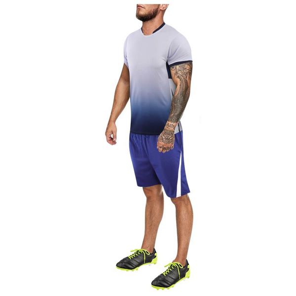 

men's t-shirts two piece set tracksuit summer clothes t shirt shorts track clothing male sweatsuit sports suits training l3, White;black
