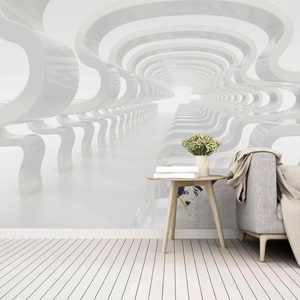 

wallpapers custom any size 3d mural wallpaper modern abstract space po wall murals living room sofa tv background home decor