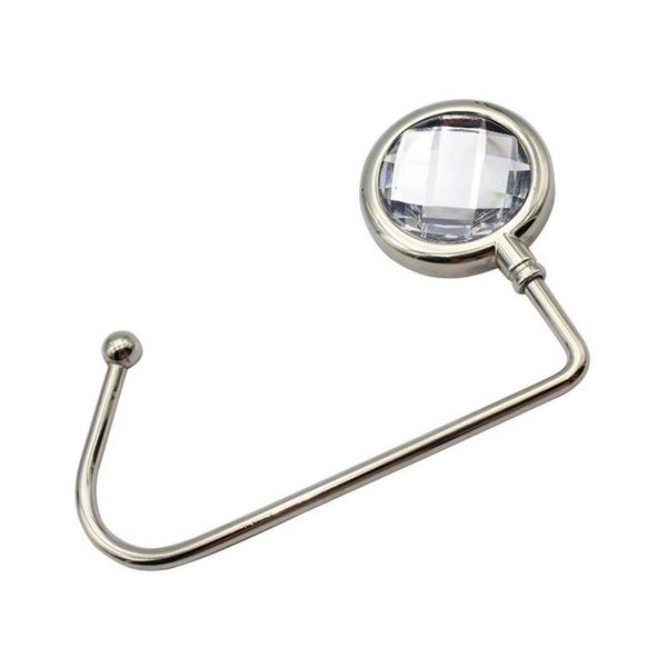 

hooks & rails non-stick removable hook metal crystal hanging bag buckle christmas socks portable table