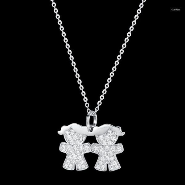 

chains fahmi 2021 100% 925 sterling silver necklace4-32 original jewellery for women party wedding gift1
