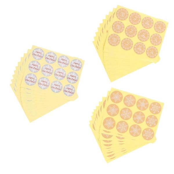 

gift wrap 30 sheets cute lovely pretty christmas stickers sealing