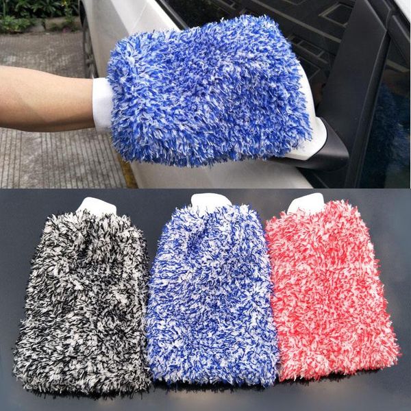 Fingerlose Handschuhe, weiche Handschuhe, saugfähig, hohe Dichte, Autoreinigung, ultraleichtes Trocknen, automatische Detaillierung, Mikrofaser-Madness-Wash-MiCloth-Handtuch