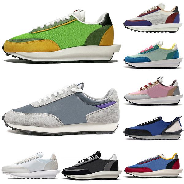 

ing men women running shoes white nylon black grey varsity blue pine green gusto hyper grape red pink undercover outdoor walking sports trai