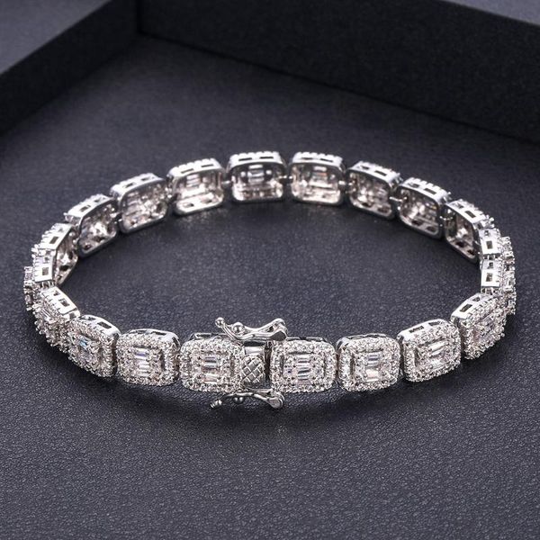 

link, chain rope bracelet gold silverthick mens twisted braided hip hop, Black