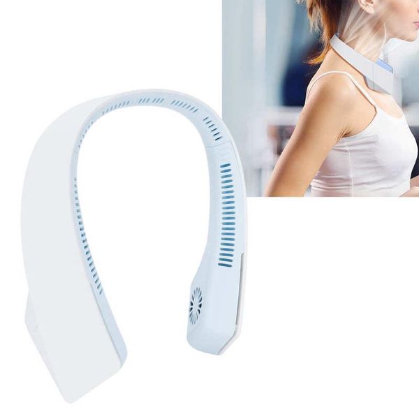

electric fans fan bladeless necklace large capacity portable small usb for travel sport